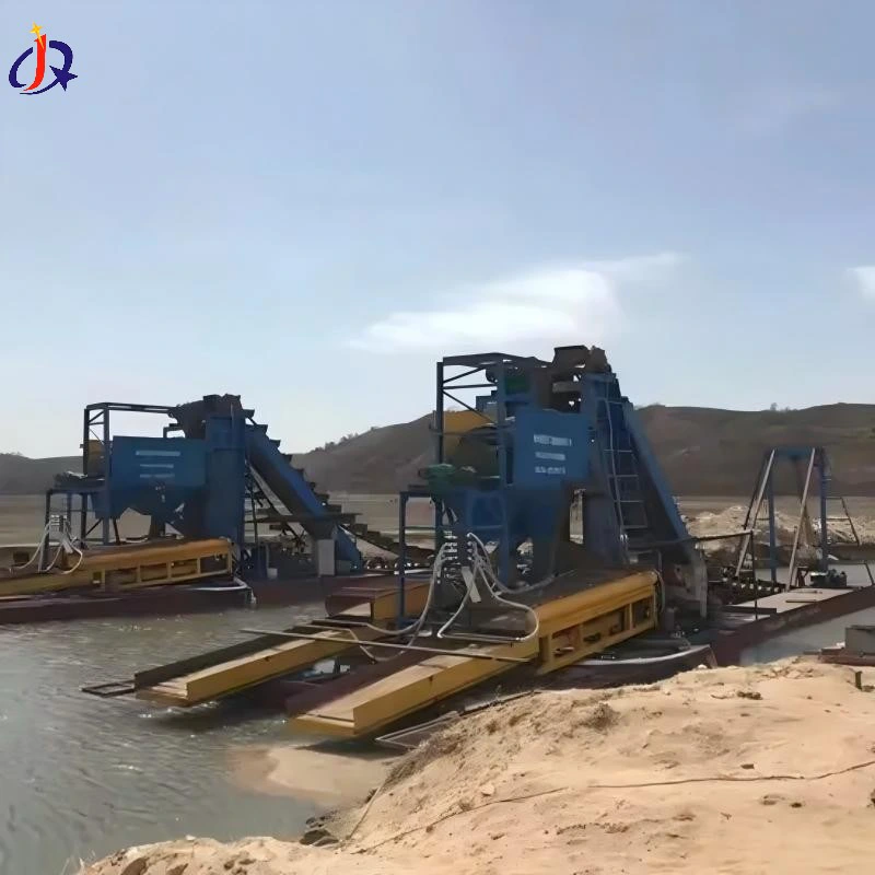 River Gold Dredger for Placer Gold Extraction