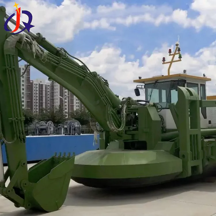 Amphibious Shallow Water Dredger