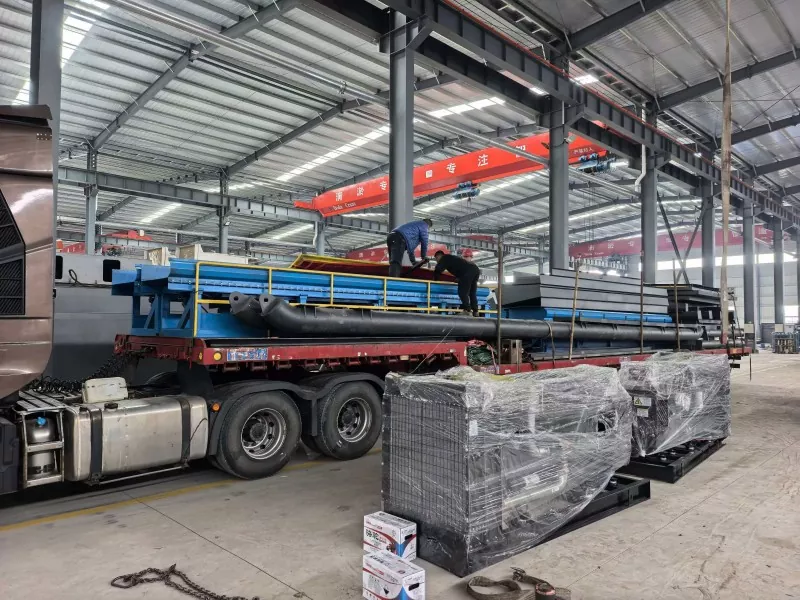 Ships a Batch of Drum Separating and Supporting Equipment